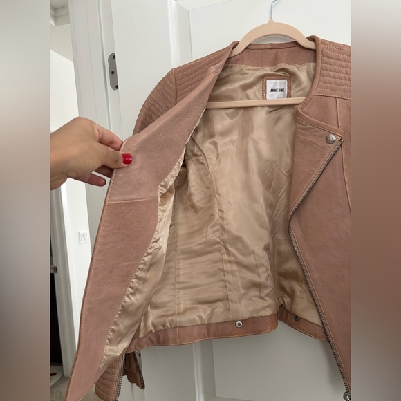 ANINE Bing Moto Leather Jacket - Picture 6 of 13